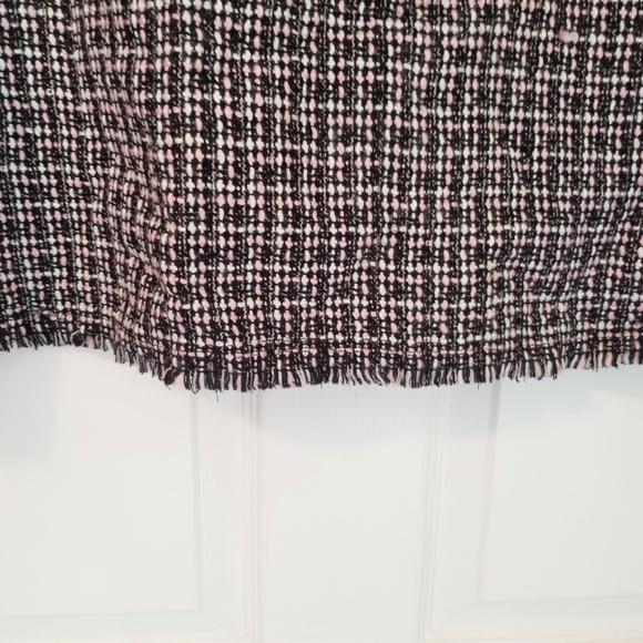 CHICO'S Tweed Fringed Skirt NWT Large (chico's 2) - Picture 7 of 7